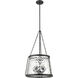 Adabella 5 Light 18.13 inch Matte Black Indoor Pendant Ceiling Light